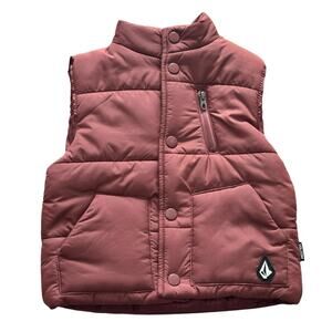 VOLCOM BABY Puffer Vest 12m NWOT